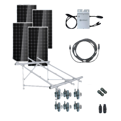 Paquete 2 - Paneles Solares Interconectados Con CFE - Agua Y Equipos