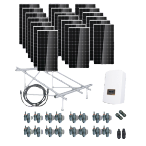 Paquete 4 - Paneles solares Interconectados con CFE