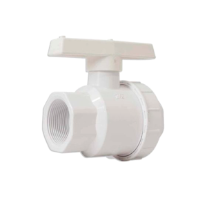 Válvula bola con racor PA-VB-1.5PVCR