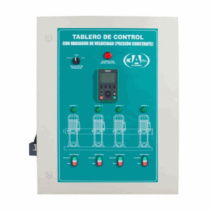 Tablero cuadruplex alternador-simultaneador con variador de frecuencia	TASA4 203440VV