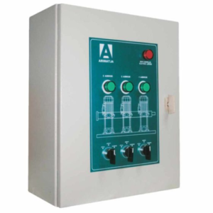 Tablero triplex alternador-simultaneador para sistema cárcamo	TASA3 153220C