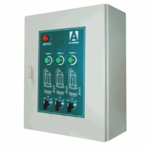 Tablero triplex alternador-simultaneador para sistema cárcamo	TASA3 253460C/DST