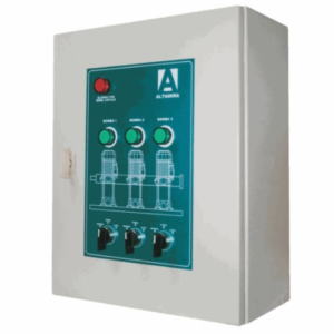 Tablero triplex alternador-simultaneador para sistema hidroneumático	TASA3 33440H